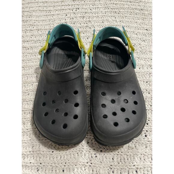 Croc All Terrain Clogs Waterproof Slip On Shoes Mens 5 Womens 7 206340 Black main image 12